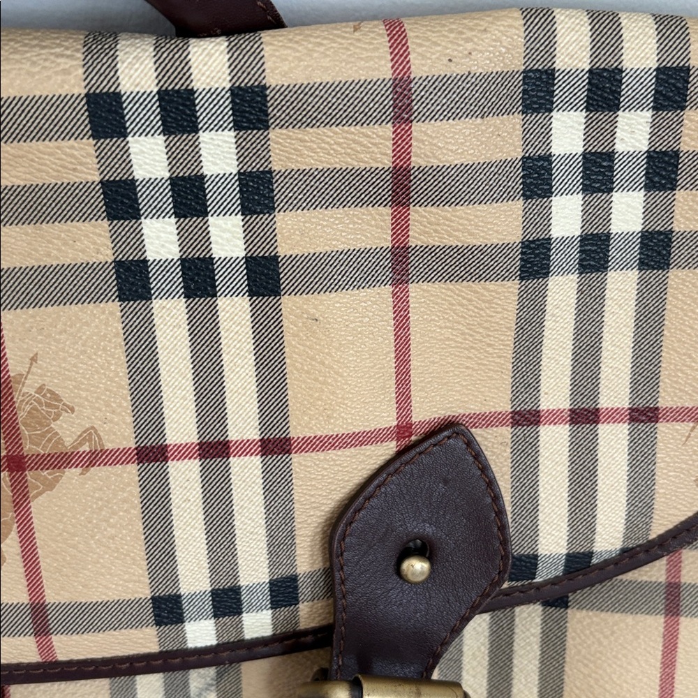 Vintage Burberry Nova Check Messenger Bag - Picture 3 of 15